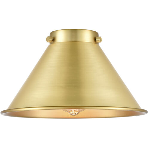 Briarcliff 30 inch 100 watt Satin Gold Swing Arm Wall Light